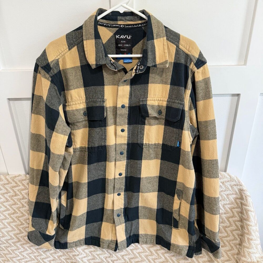 KAVU Men’s Northlake Snap Front Shirt Jacket